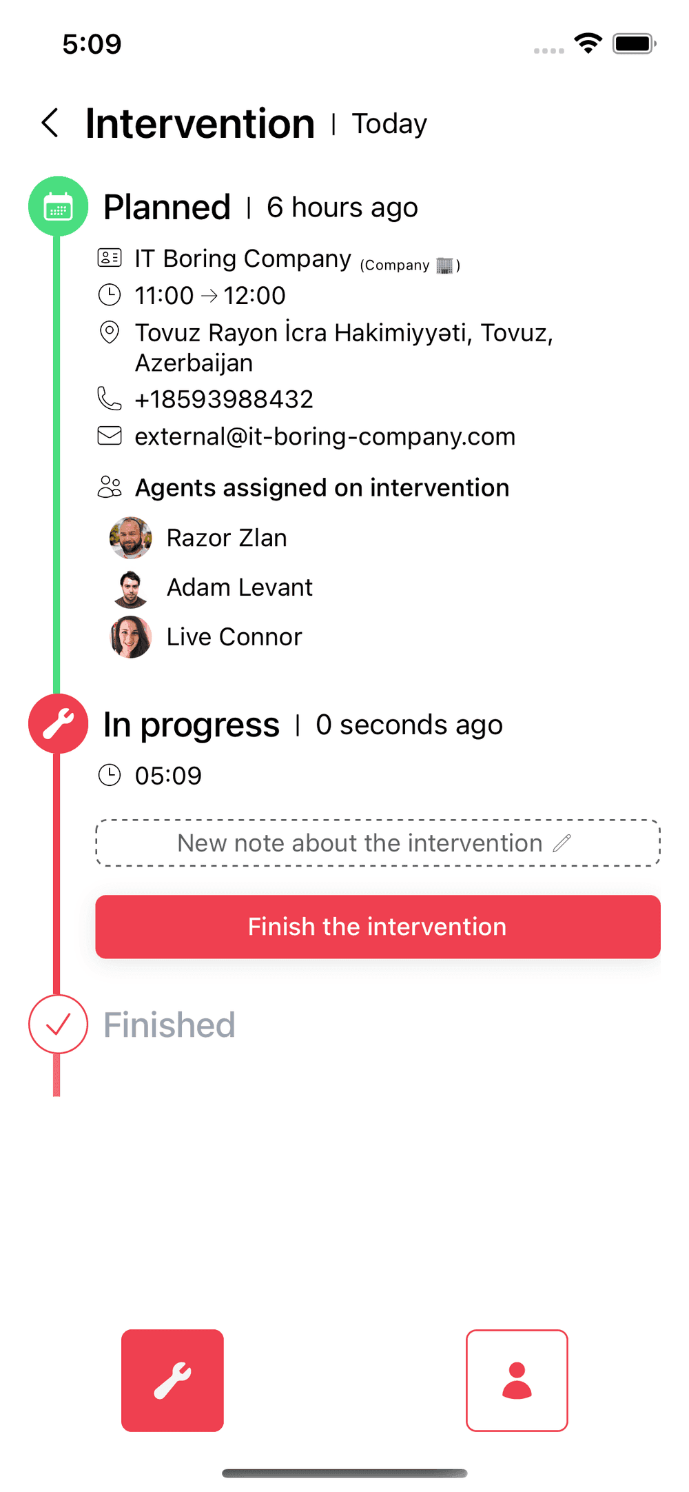Start with one tap
